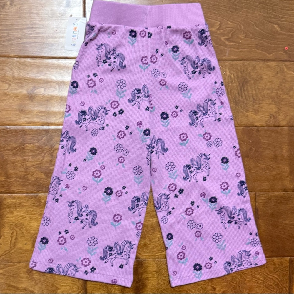 NWT Size 18months  garanimal Purple Unicorn joggers pants